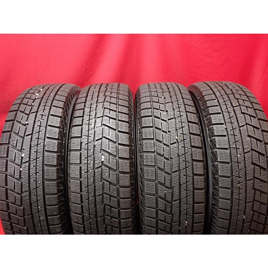 中古スタッドレスタイヤ４本（ホイール付き）185/70R14 ice GUARD iG60 中古スタッドレス 185/70R14 88Q 4本セット ヨコハマ アイスガード 6