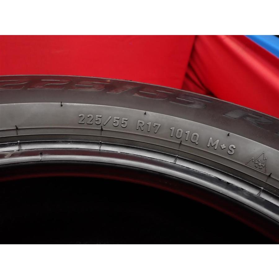 スタッドレス4本 225/55R17 101Q 4本セット ピレリ アイス アシンメトリコ PIRELLI ICE ASIMMETRICO 8分山★stati17 アウディA6｜taiheishopping｜11