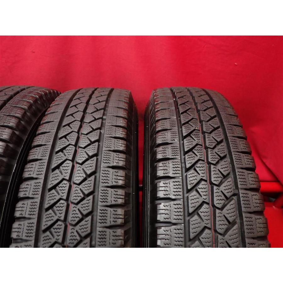 中古スタッドレス 155/80R14 88/86N 4本セット ブリヂストン ブリザック VL1 BRIDGESTONE BLIZZAK VL1 8分山★stati14 サクシード｜taiheishopping｜07