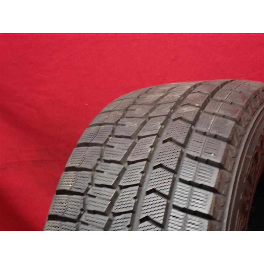 【品薄サイズ】205/55R17 91Q スタッドレスタイヤ 単品1本《ダンロップ ウィンターマックス02 WM02》9.0分山 バリ溝 バリ山 sta17の画像