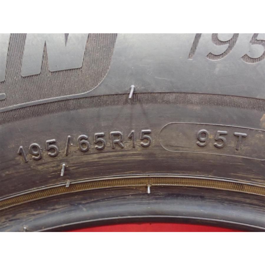 程度良好 人気サイズ】195/65R15 95T スタッドレスタイヤ 単品1本 