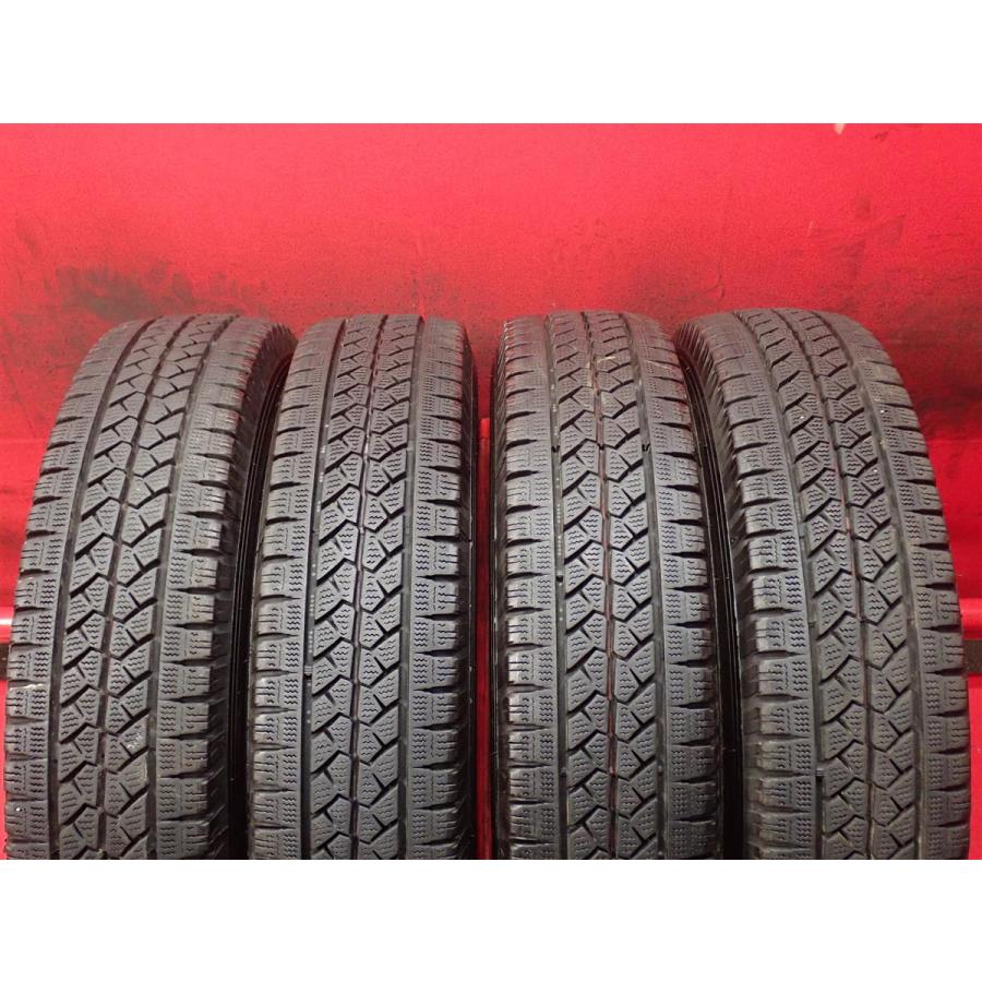 中古スタッドレス 155/80R14 88/86N 4本セット ブリヂストン  