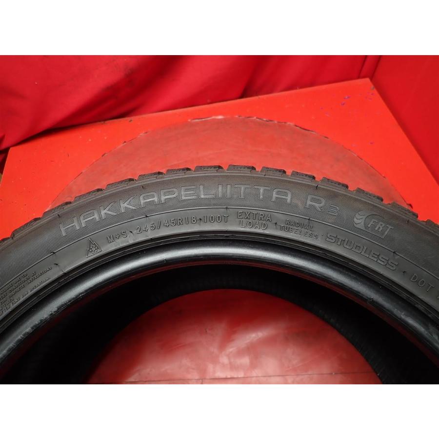 ランフラット】245/45R18 100T スタッドレスタイヤ 4本セット 