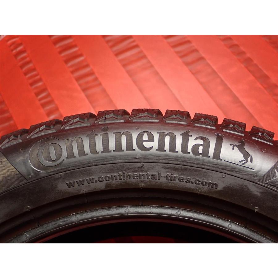 【激安 特価品】225/50R17 98T 冬用 スタッドレスタイヤ 4本セット《コンチネンタル コンチバイキングコンタクト6》8.5/8.0分山 sta17の画像