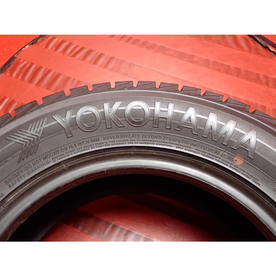 【激安 特価品】225/55R16 95T スタッドレスタイヤ 4本セット《ヨコハマ アイスガード iG52c》9.5/9.0分山 バリ溝 バリ山 sta16の画像