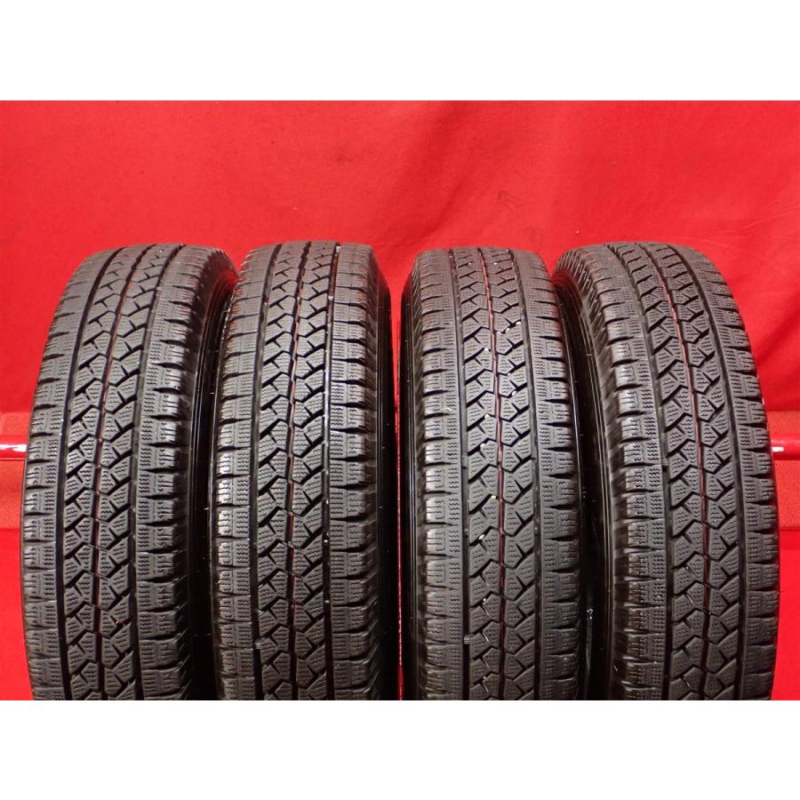 激安】155/80R14 88/86N LT スタッドレスタイヤ 4本《ブリヂストン 