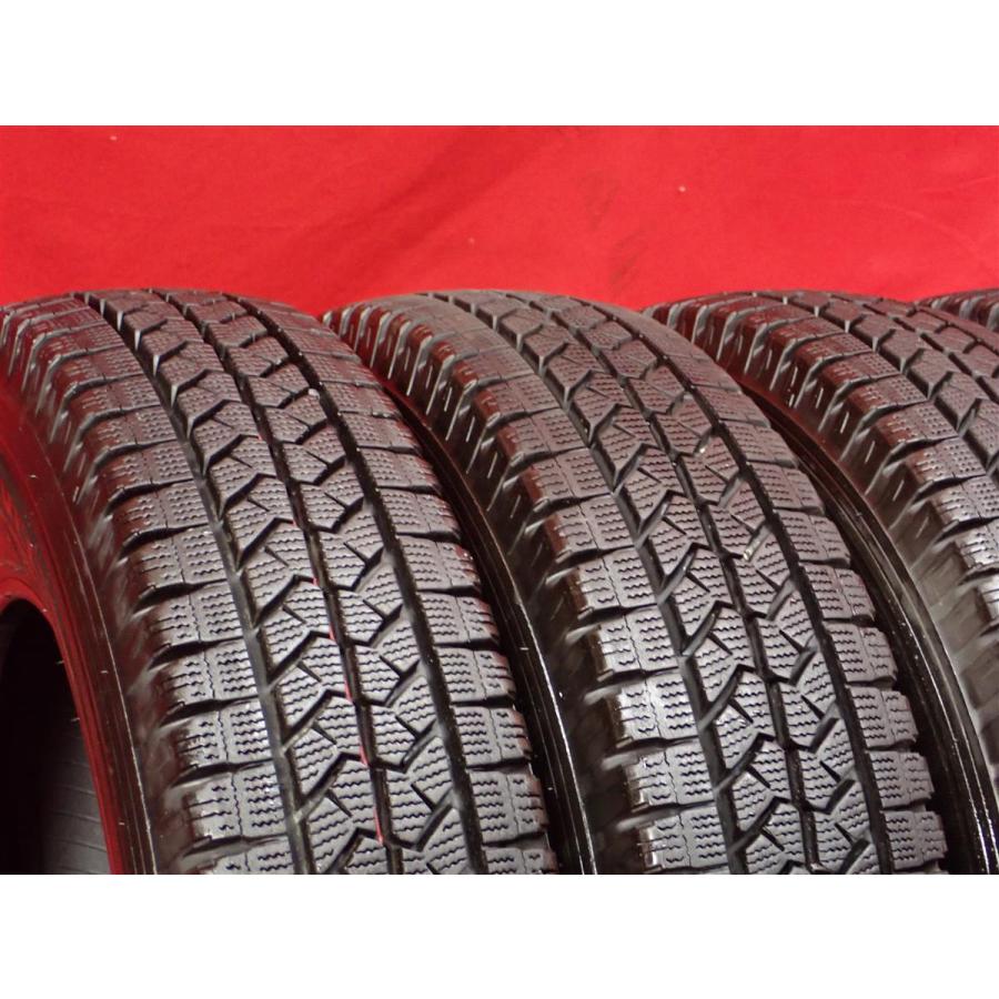 良品】155/80R14 88/86N LT スタッドレスタイヤ 4本《ブリヂストン