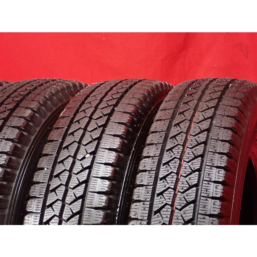 バリ溝】155/80R14 88/86N LT スタッドレスタイヤ 4本 ブリヂストン 