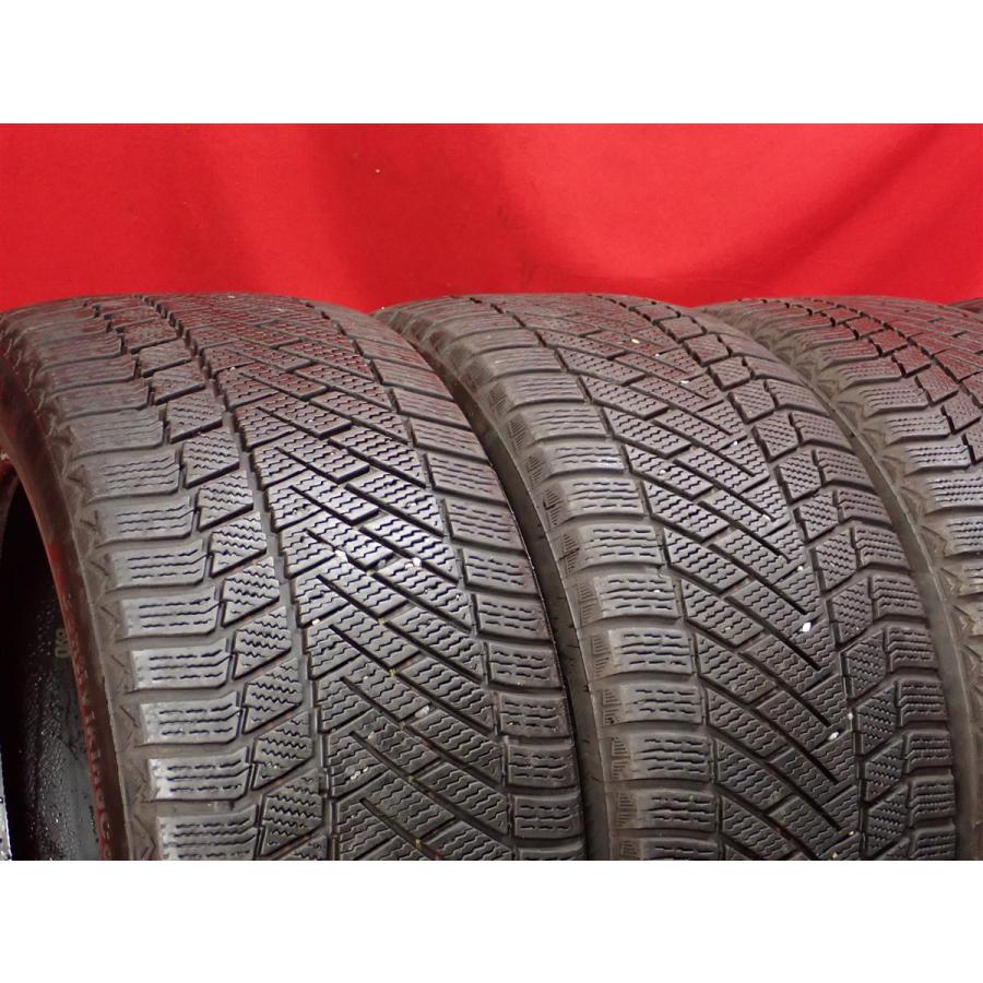 【激安 特価品】245/45R17 99T スタッドレスタイヤ 4本セット《コンチネンタル コンチバイキングコンタクト6》7.0/6.5分山 sta17の画像