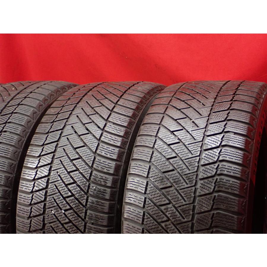 【激安 特価品】245/45R17 99T スタッドレスタイヤ 4本セット《コンチネンタル コンチバイキングコンタクト6》7.0/6.5分山 sta17の画像
