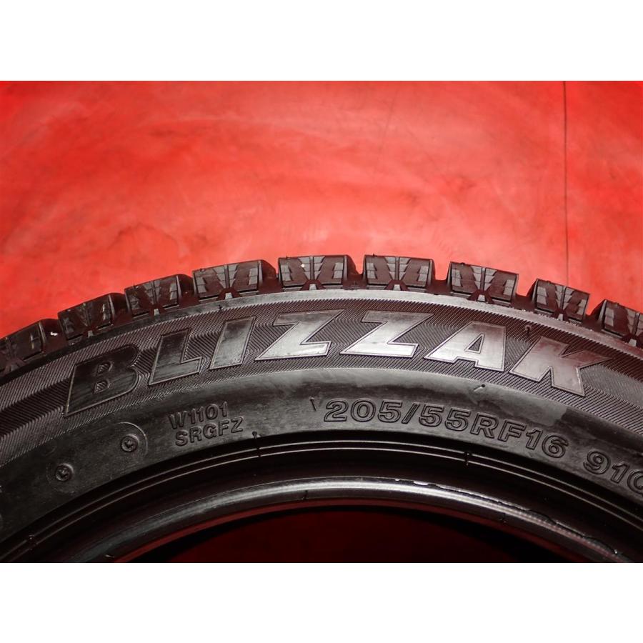 溝あり ブリヂストン ブリザックRFT ランフラット 205/55R16 2本