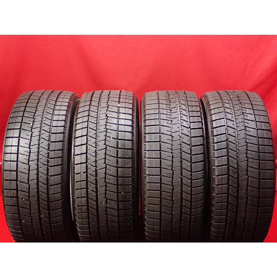 木*文様 225/45R17 ダンロップ　ウインターマックス03 バリ溝　4本 良品 4本SET】ダンロップ ウィンターマックス03 WM03 [225/45R17 91Q