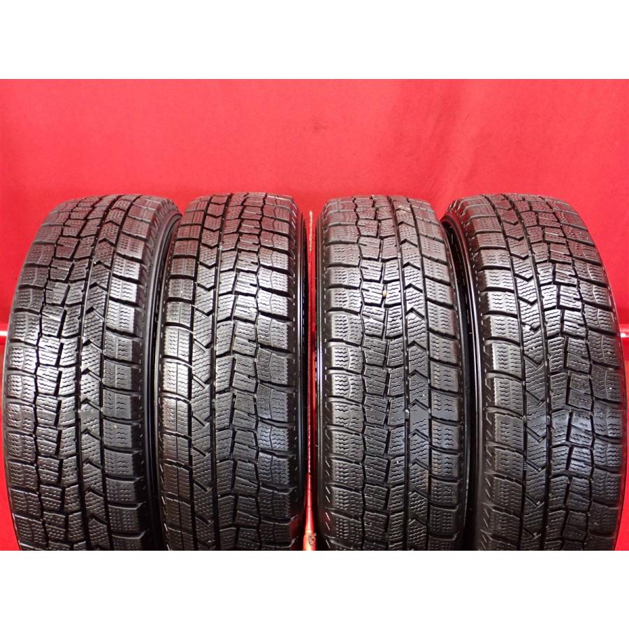 155/65R13 中古スタッドレス4本 ダンロップWM02 中古スタッドレスタイヤ 4本セット 《ダンロップ》 ウィンター