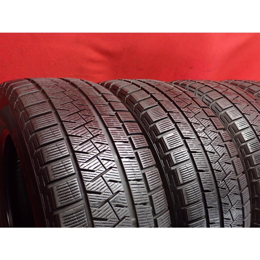 【激安】225/55R16  99Q 4本 冬用 スタッドレスタイヤ 《ピレリ アイス アシンメトリコ》 8.5分山  アリスト ソアラ RX8 sta16の画像