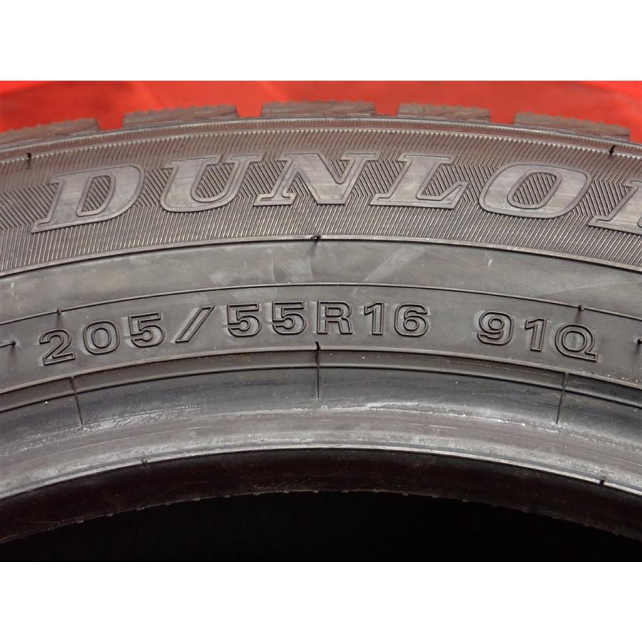 バリ山】205/55R16 91Q 1本 冬用 スタッドレスタイヤ単品 《ダンロップ 