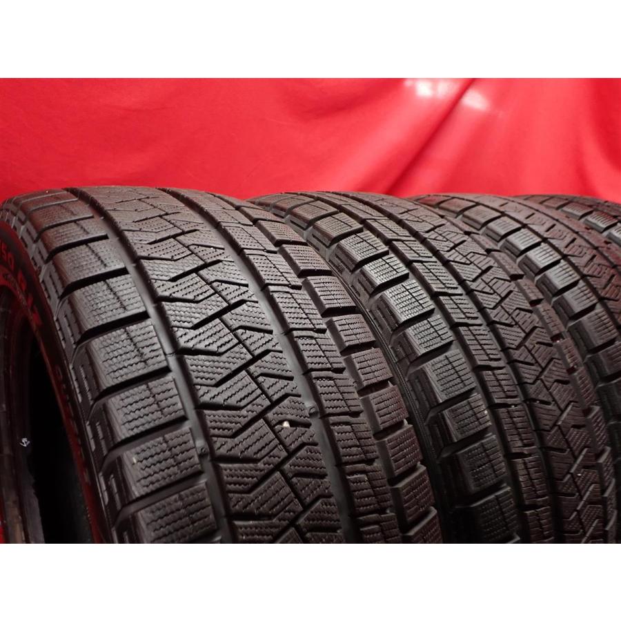 【激安 特価品】225/50R17 94Q スタッドレスタイヤ 4本セット《ピレリ アイスアシンメトリコ》9.0分山 バリ溝 バリ山 sta17の画像