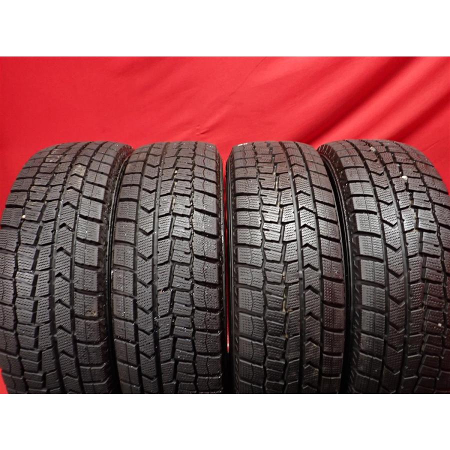 中古品 175/65R14 82Q DUNLOP バリ溝 ホイル付き スタッドレスタイヤ ダンロップ お値打ち品】175/65R14 82Q スタッドレスタイヤ 4本セット《ダンロップ