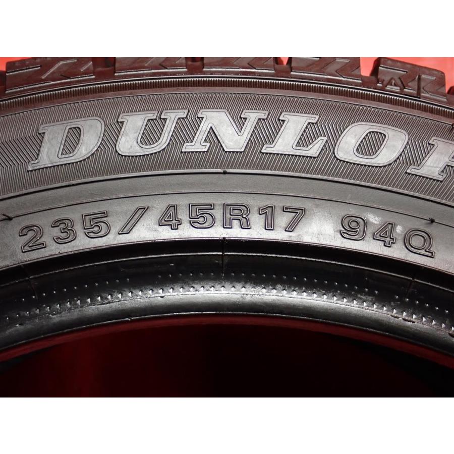 235/45R17 スタッドレスタイヤ ダンロップ WM02 山あり 激安 希少サイズ】235/45R17 94Q 冬用 スタッドレスタイヤ 4本セット