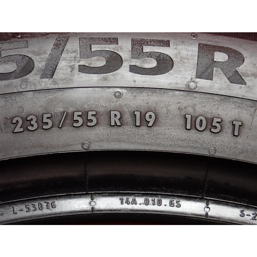 お値打ち品 希少サイズ】235/55R19 105T スタッドレスタイヤ 4本セット 