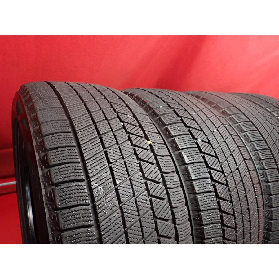 【良山】225/50R18 95Q 4本 冬用 スタッドレスタイヤ 《ブリヂストン ブリザック VRX3》 8.5分山 エスティマ C-HR レクサスUX sta18の画像