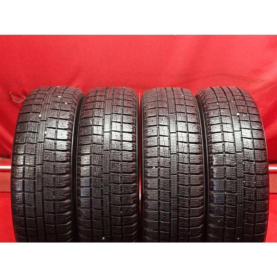 中古スタッドレスタイヤ＆ホイール4個セット CLAW X-1 / TOYO TIRE GARIT G5 155/65R14 75Q お値打ち】155/65R14 75Q 4本 冬用 スタッドレスタイヤ 《トーヨー