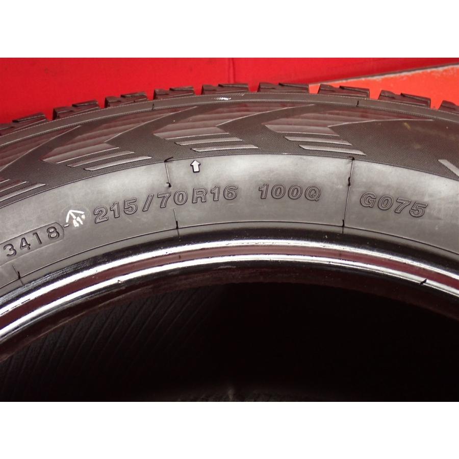 【激安】215/70R16 100Q 4本 冬用 スタッドレスタイヤ 《ヨコハマ アイスガード G075》 7.5/7.0分山  ハリアー RAV4 クルーガーV sta16の画像