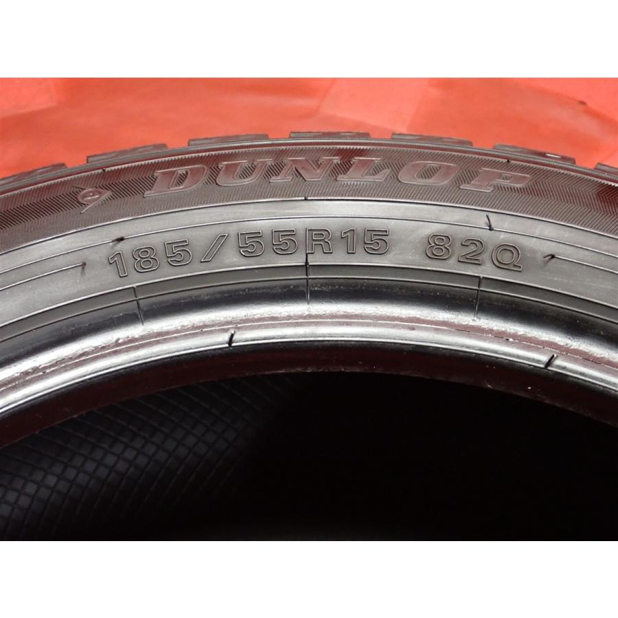 良山】185/55R15 82Q 4本 冬用 スタッドレスタイヤ 《ダンロップ 