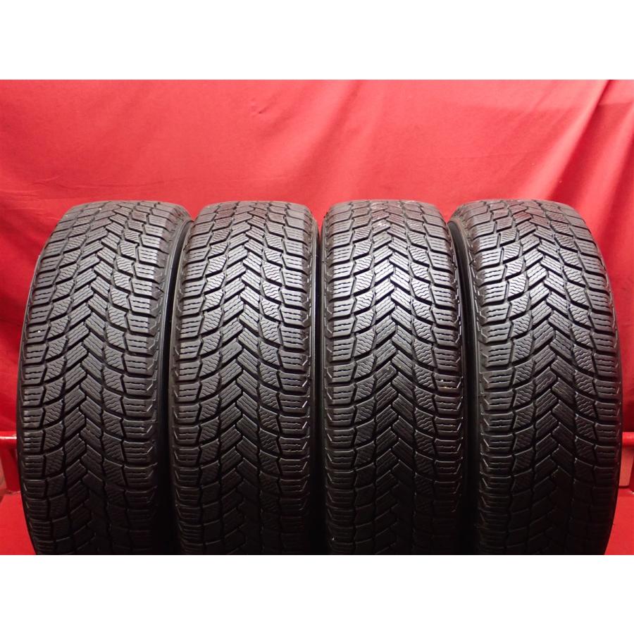 良山】215/70R16 100T 4本 冬用 スタッドレスタイヤ 《ミシュラン X