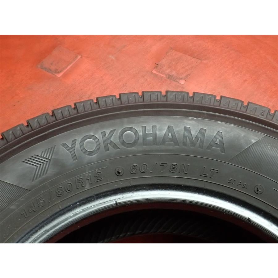 お値打ち】145/80R12 80/78N 4本 冬用 スタッドレスタイヤ 《ヨコハマ