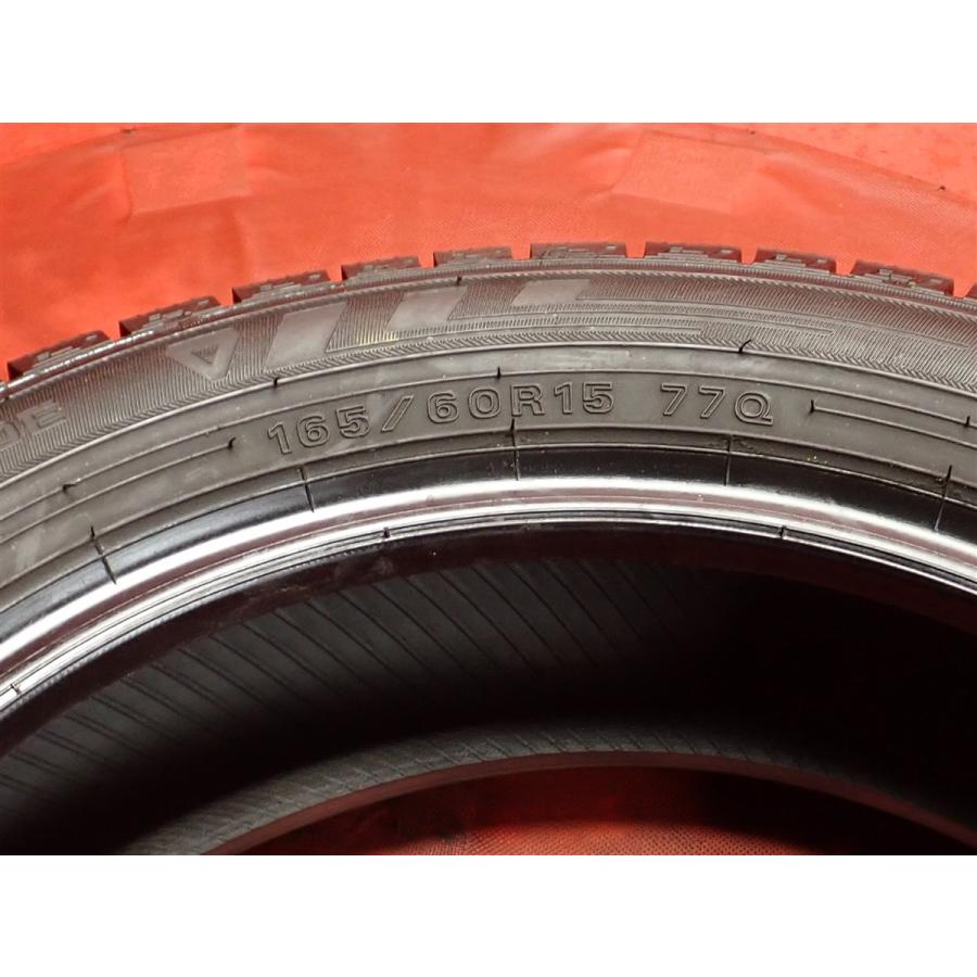 良山】165/60R15 77Q 4本 冬用 スタッドレスタイヤ 《ダンロップ 