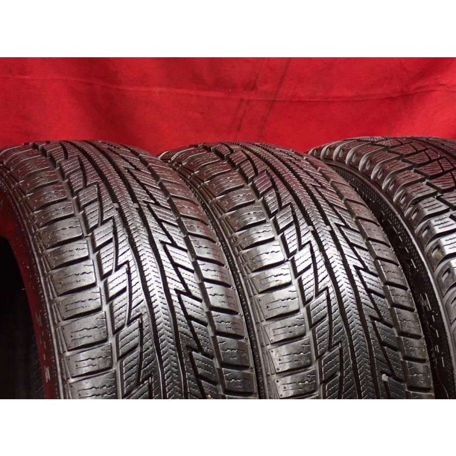 【前後異サイズ】前175/55R15 77T 後195/50R15 82H スタッドレスタイヤ 4本《ナンカン 前SV-2/後SV-1》9.0分山 バリ溝 バリ山 sta15の画像
