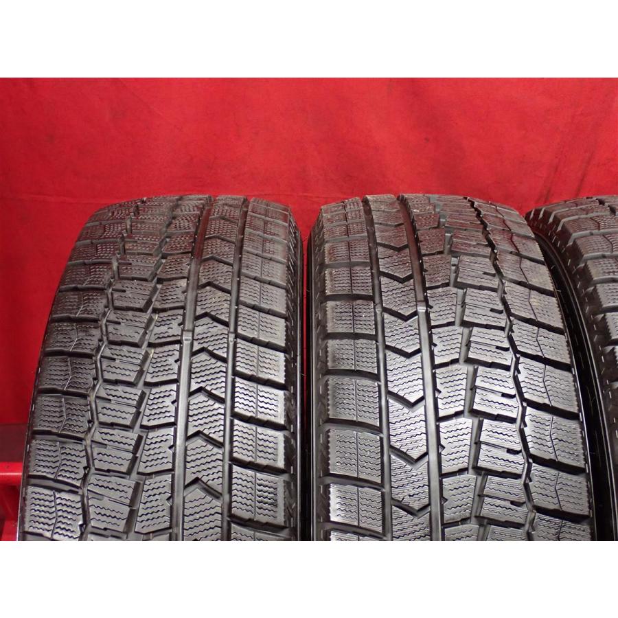 【激安 特価品】225/60R18 100Q スタッドレスタイヤ 4本セット《ダンロップ ウィンターマックス02 WM02》9.0/8.5分山 sta18の画像