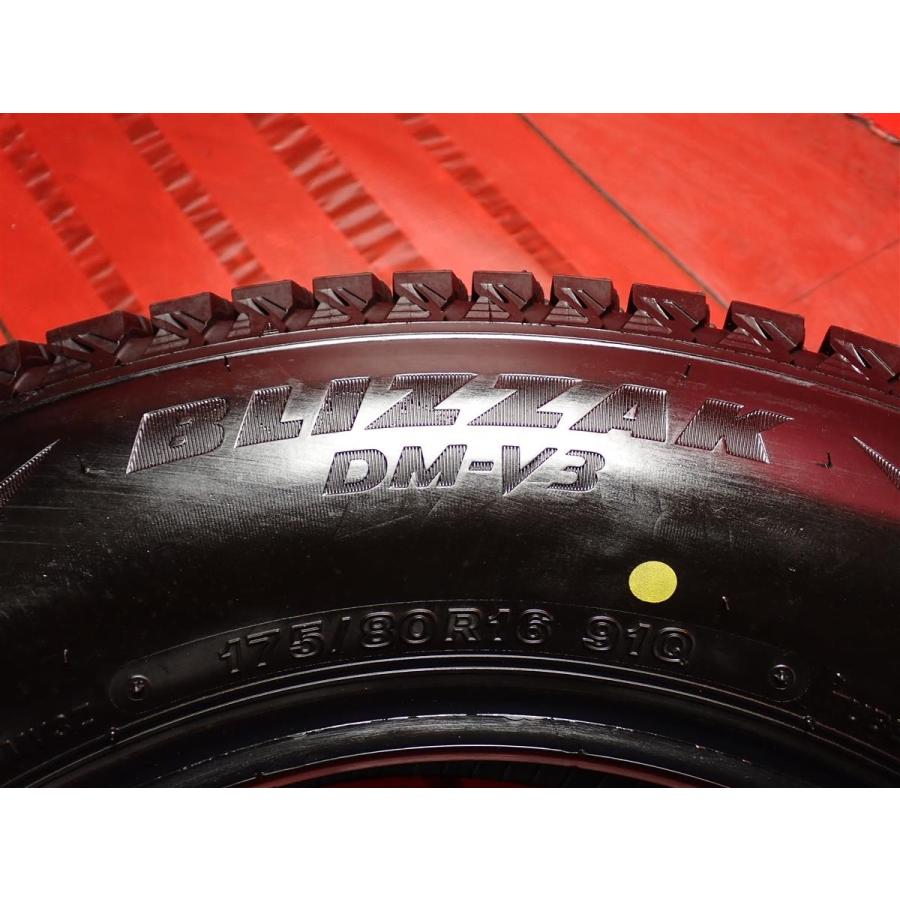 ジムニー175/80R16国産ブリヂストンDM-V3スタッドレス4本セット ブリザック DMーV3 2025年製 ブリヂストン DMV3 DM-V3 175/80R16