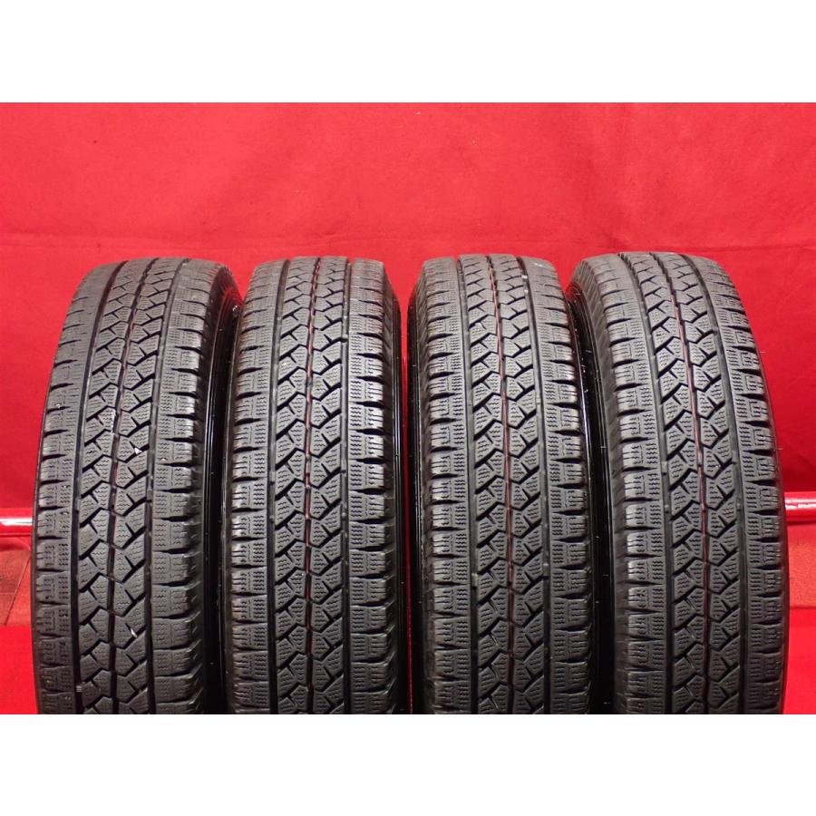 激安】155/80R14 88/86N LT スタッドレスタイヤ 4本《ブリヂストン 