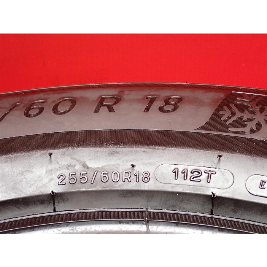 良品 希少サイズ】255/60R18 112T スタッドレスタイヤ 4本セット 