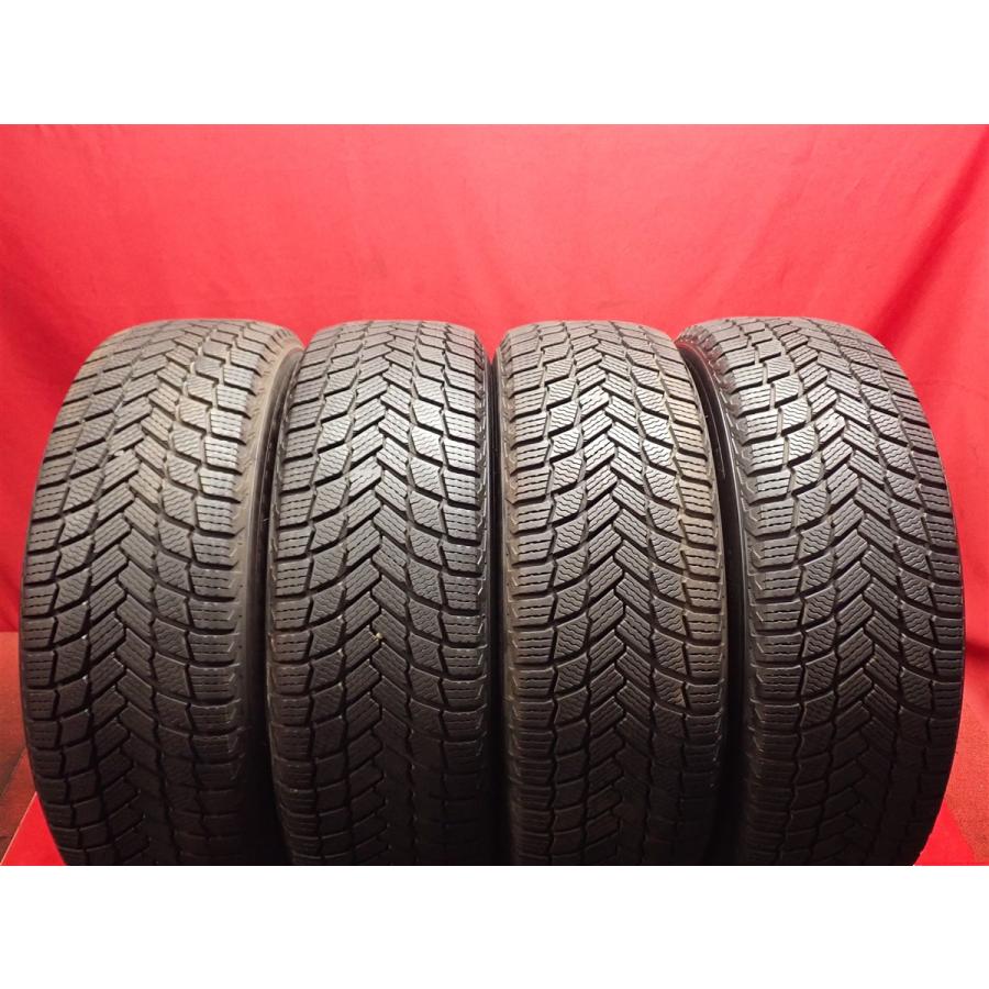 バリ山】235/60R18 107T 4本 冬用 スタッドレスタイヤ 《ミシュラン X 