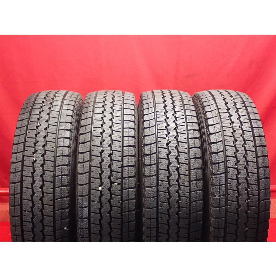 バリ山】195/80R15 107/105L 4本 冬用 スタッドレスタイヤ 