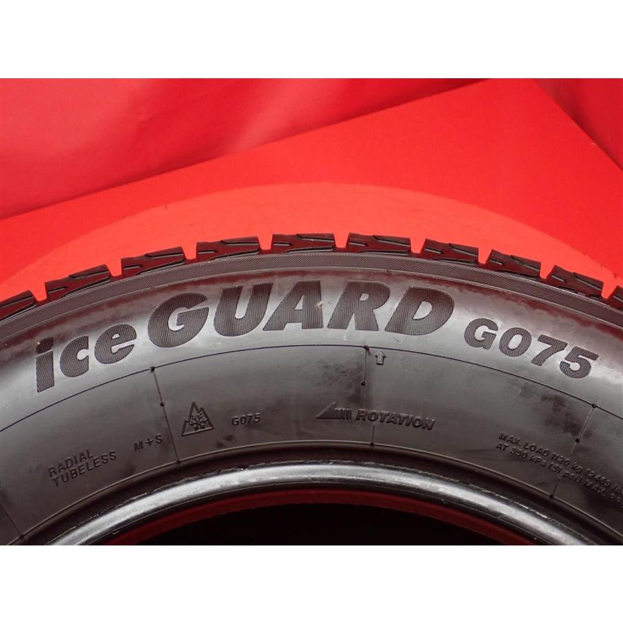 【激安 特価品】265/65R17 112Q スタッドレスタイヤ 4本SET《ヨコハマ アイスガード G075》8.0分山 ランクルプラド ハイラックス 等 sta17の画像