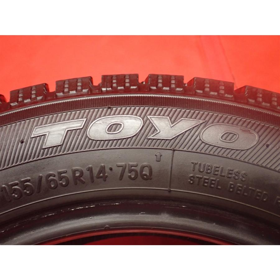 良山】155/65R14 75Q 4本 冬用 スタッドレスタイヤ 《トーヨー 