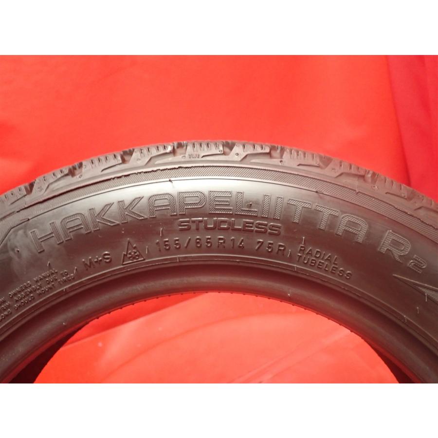 お値打ち】155/65R14 75R 4本 冬用 スタッドレスタイヤ 《ノキアン