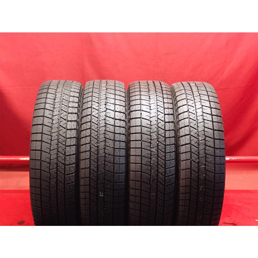 185/70R14 バリ山 ダンロップ ウィンターマックス　アルミ付 4本 バリ山】185/70R14 88Q 4本 冬用 スタッドレスタイヤ 《ダンロップ