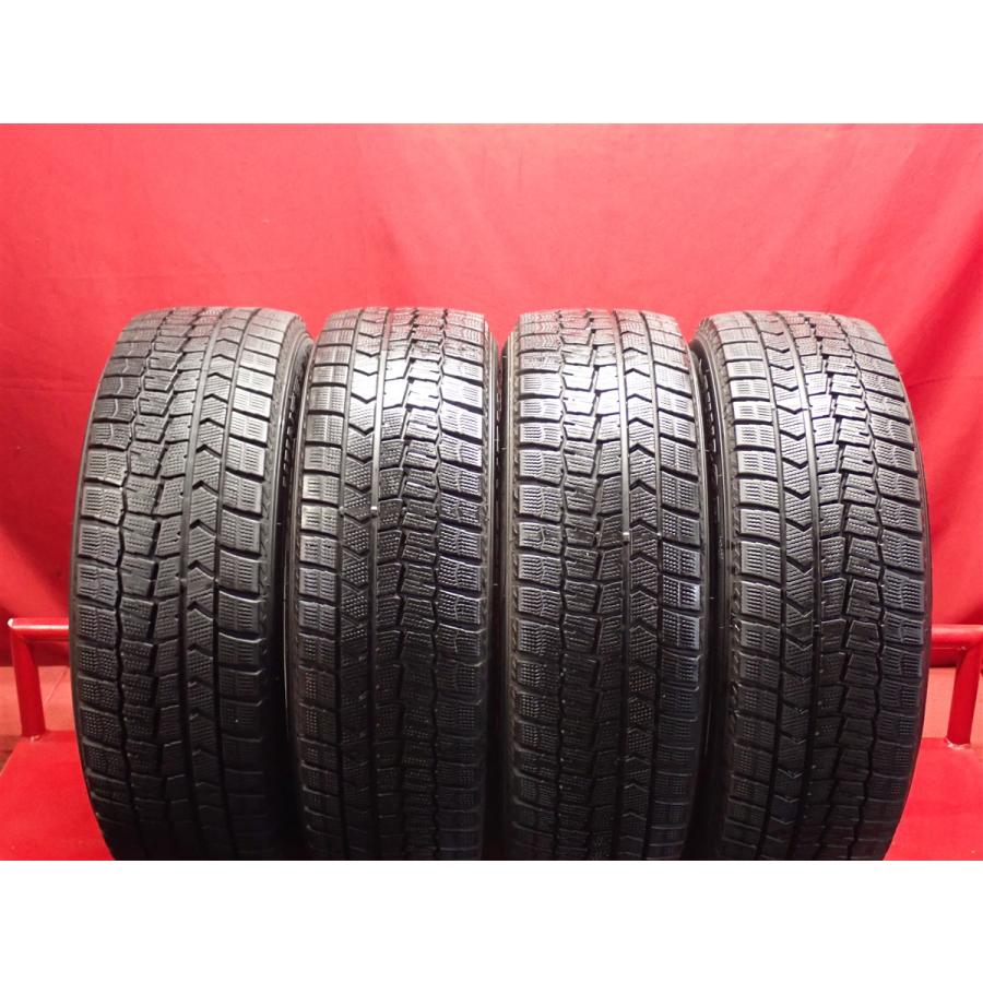 【送料無料】ヴェルファイア取り外し　DL WM02 215/60R17 中古4本 激安】215/60R17 96Q 4本 冬用 スタッドレス《ダンロップ ウィンター