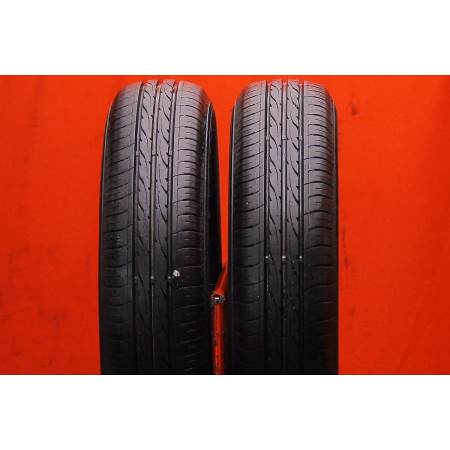 【DUNLOP ENASAVE EC203 165/80R13】夏タイヤ【スチールホイール 13インチ 5J4HPCD100】2015年製 バリ溝　(TD492) クレジットカード QR決済可能 激安 夏用タイヤ 165/80R13 83S 2本セット ダンロップ エナセーブ
