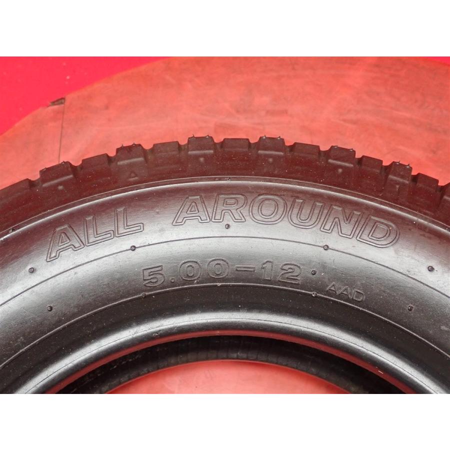 中古タイヤ 5.00-12 4PR 4本セット ブリヂストン オールラウンド