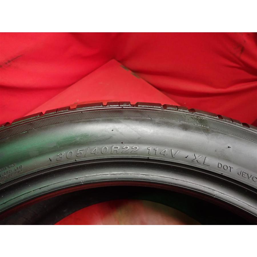 2本 《 ロターラ 》 X SPORT F110 [ 305/40R22 ]9分山☆ ランクル 