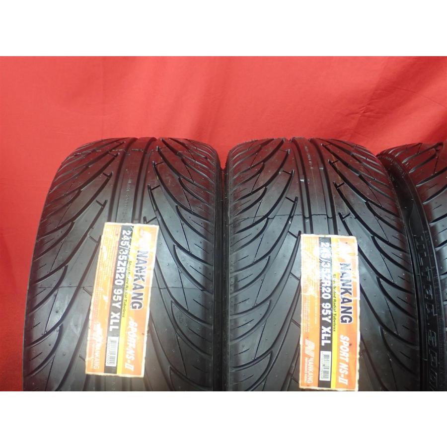 未使用品 前後異サイズ】前245/35ZR20 95Y 後285/30ZR20 99Y 4本セット
