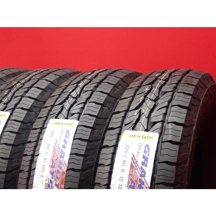 新品未使用品 4本】ダンロップ グラントレック AT5 [225/80R15 105S