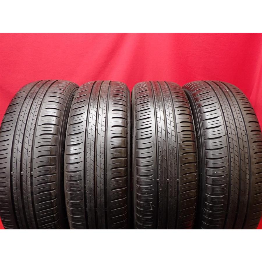 中古タイヤ 195/60R17 90H 4本セット ダンロップ エナセーブ EC300＋ 9  