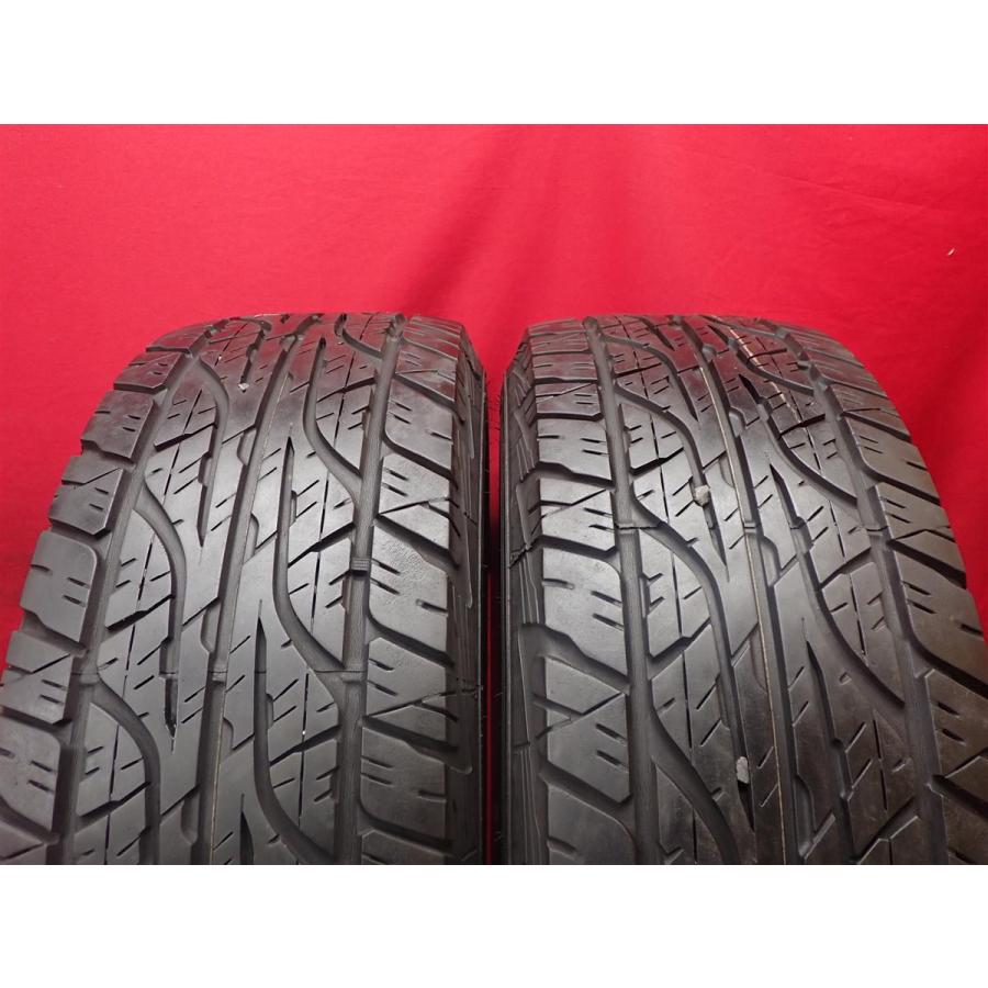 【走行短め】2024年製 DUNLOP GRANDTREK AT25 265/65R17 17インチ 夏タイヤ 2本 ランクルプラド ハイラックスサーフ等　(KTN270) DUNLOP GRANDTREK AT25 265/65R17 112S | タイヤの通販 販売と交換