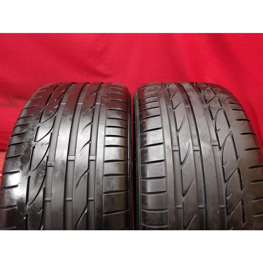 中古タイヤ 255/40R18 95Y 2本セット ブリヂストン ポテンザ S001